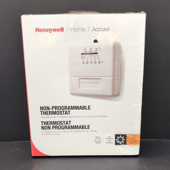 Honey Well Home, Non- Programmable Thermostat,New In Box. - Picture 1 of 4